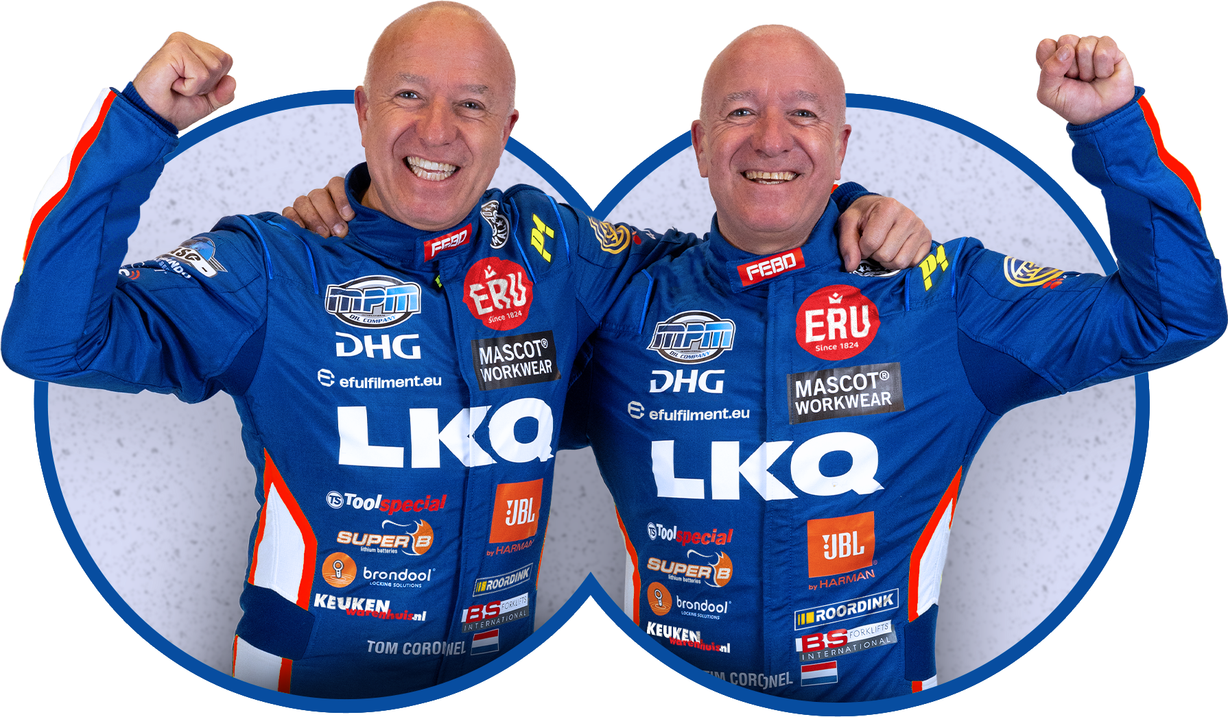 Tom en Tim Coronel